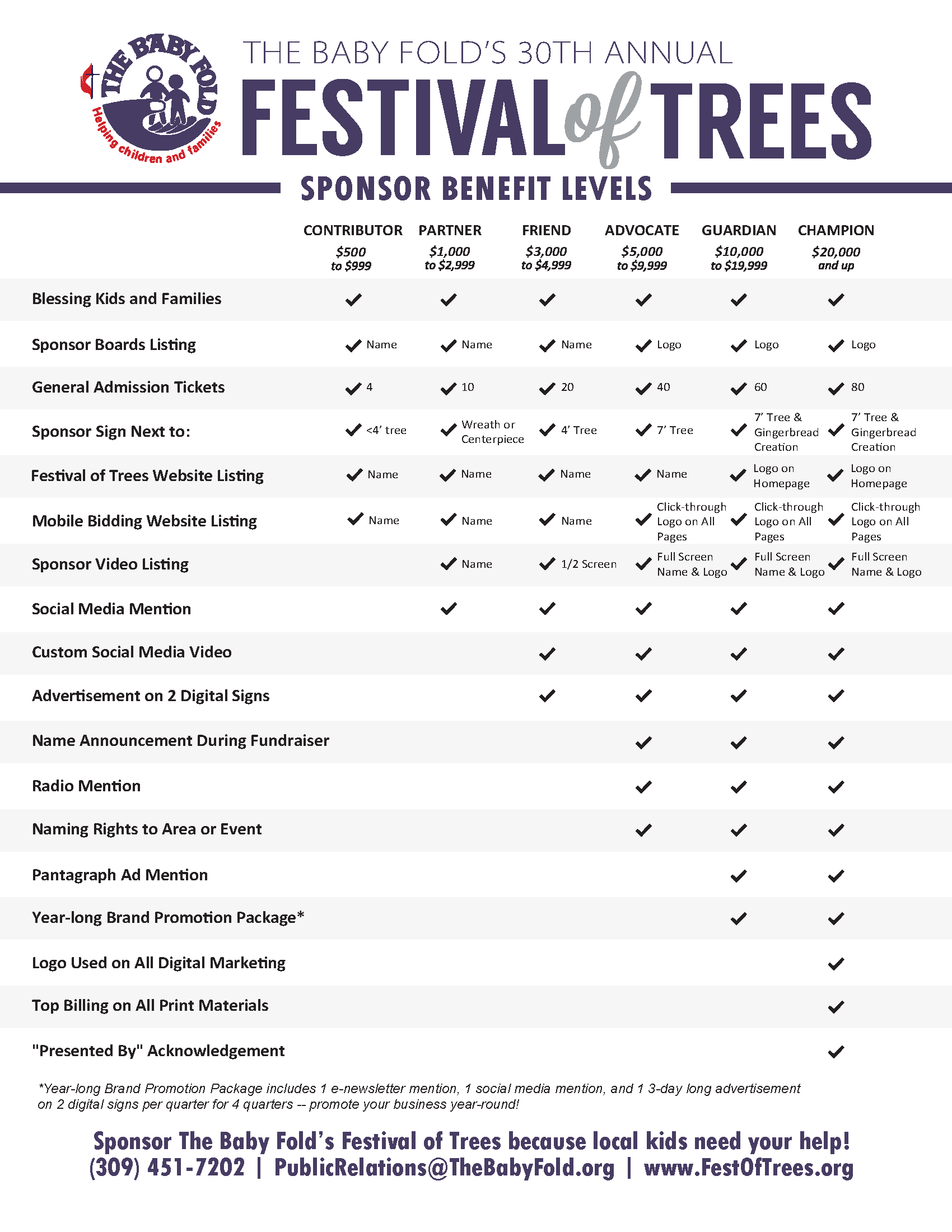 2023 Sponsor Packet Page 1