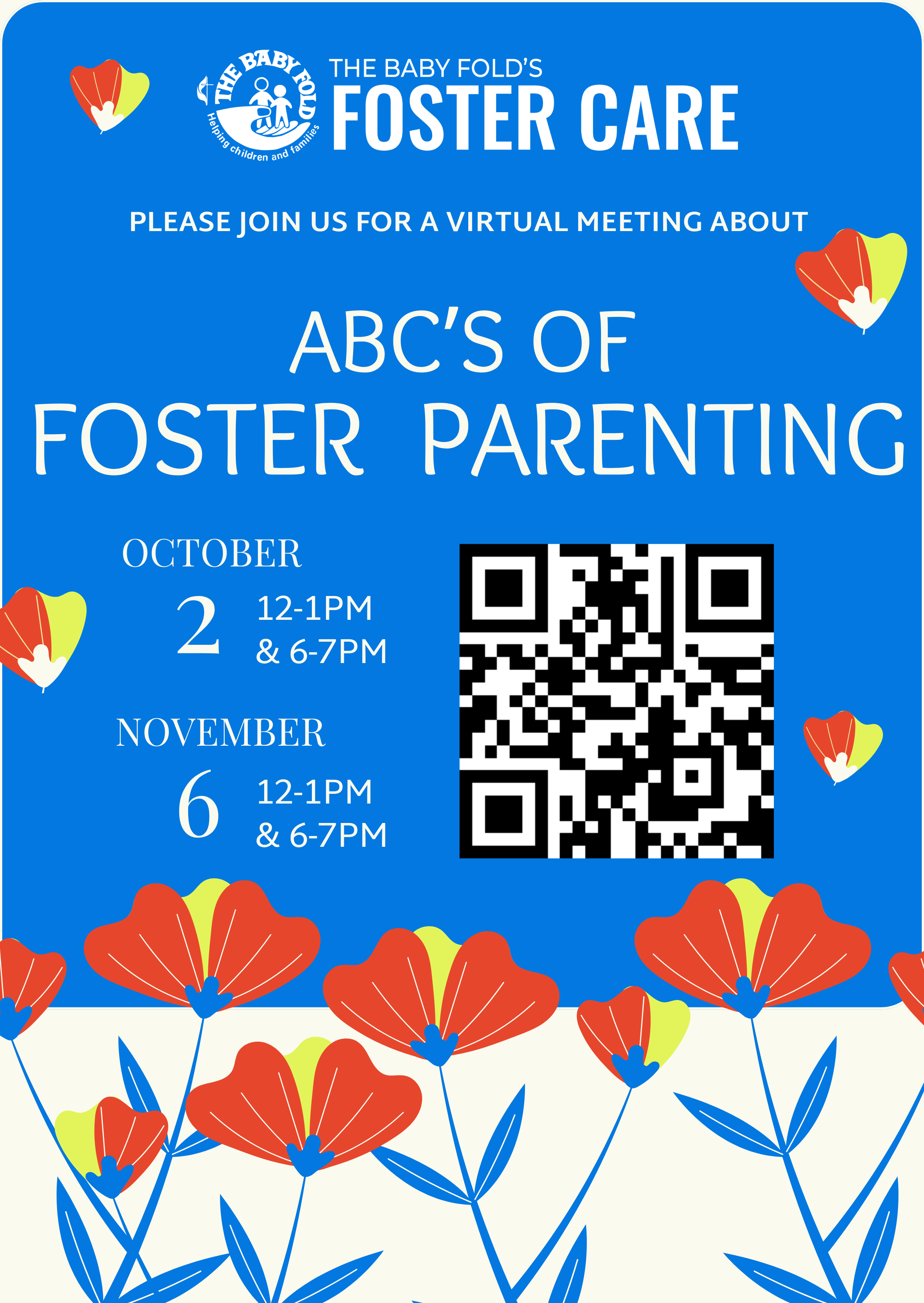 The ABCs of Foster Care Virtual Meeting - Click Graphic for Teams Link